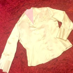 Satiny blouse